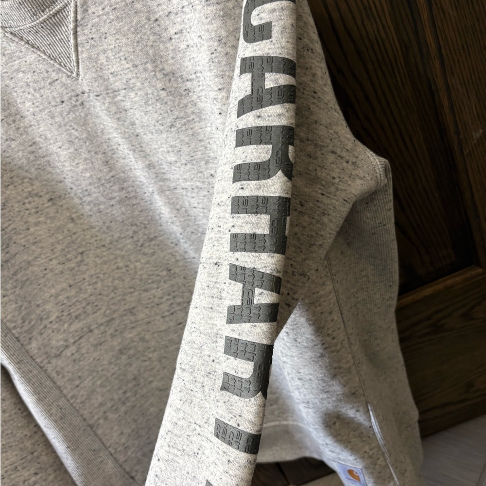 Carhartt Heather Gray Crewneck Sweater - Picture 4 of 5